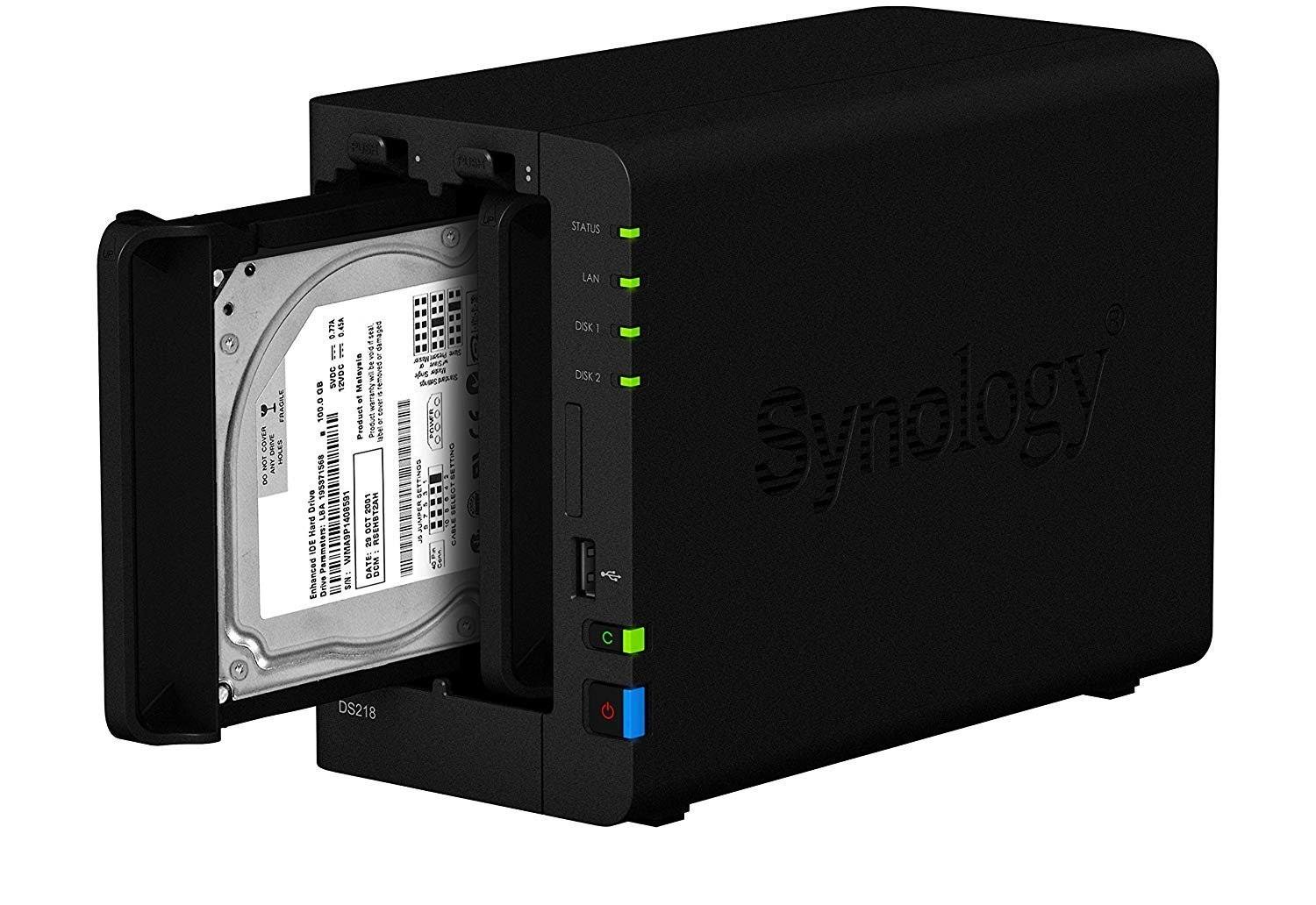 2-Bay Diskless NAS Server SATA 6Gb/s M353