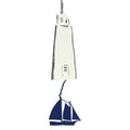 North Country Wind Bells Sailors Lighthouse with Blue Windjam