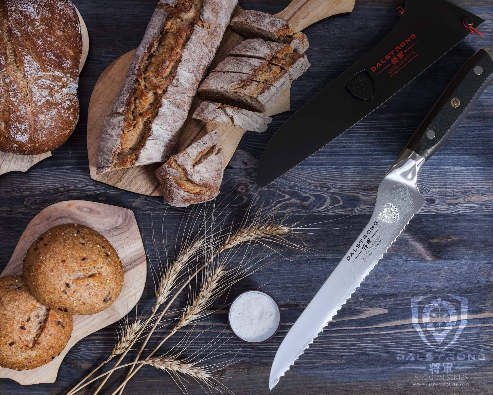 Serrated Offset Bread and Deli Knife, 8 Inch D990
