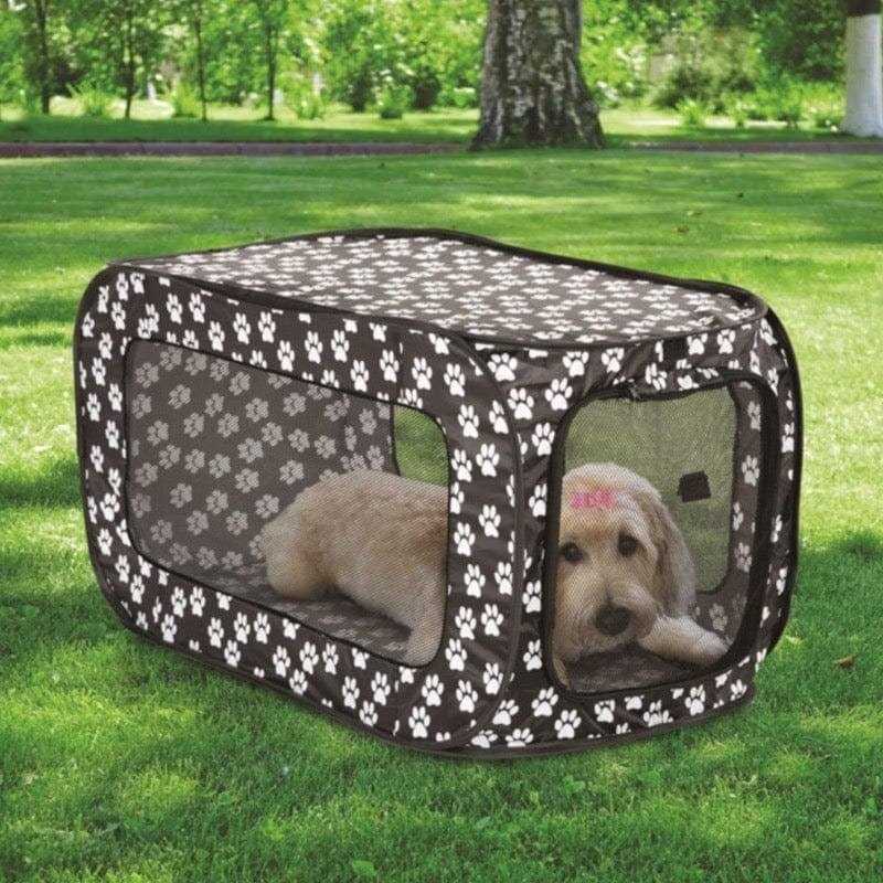 Collapsible Soft Sided Dog Crate with Single Door Z742575