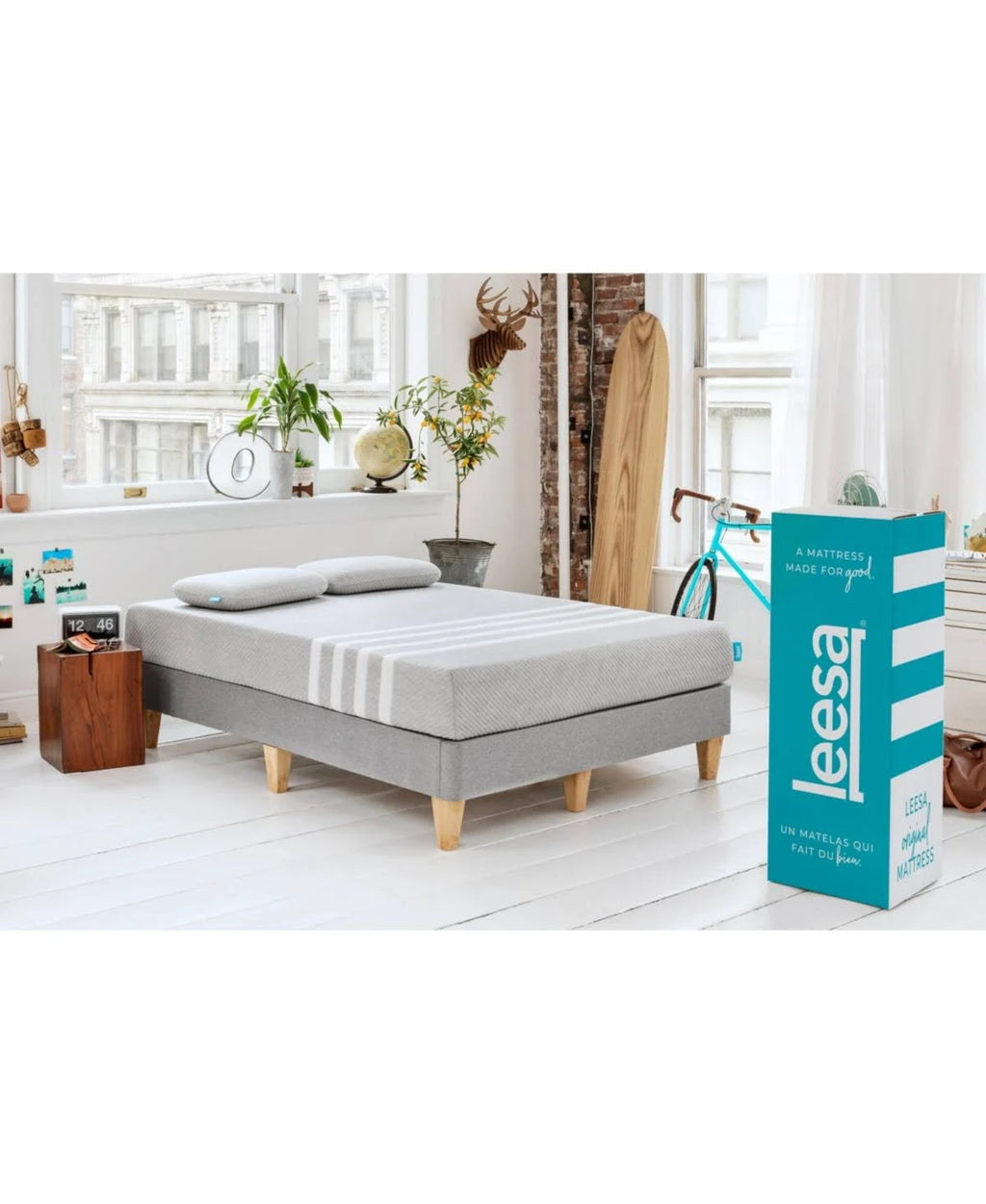 Leesa 10 in. Memory Foam Mattress