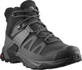 Salomon x Ultra 4 Mid Wide GTX Men&s, Black / Magnet / Pearl Blue / 10
