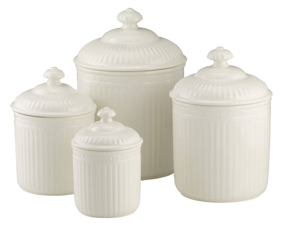 Mikasa Italian Countryside 4-Piece Canister Set