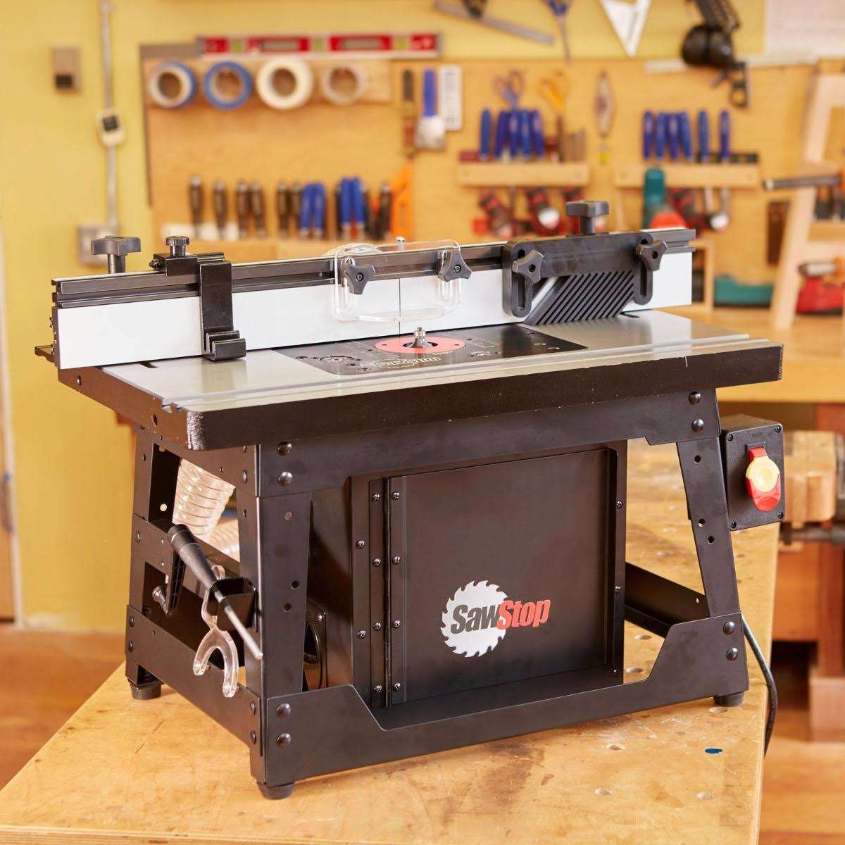 Router Lift Downdraft Dust Collection Box N606