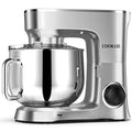COOKLEE Stand Mixer, 9.5 qt. 660W 10-Speed Electric Kitchen Mixer with Dishwasher-Safe Dough Hooks, Flat Beaters, Wire Whip u002