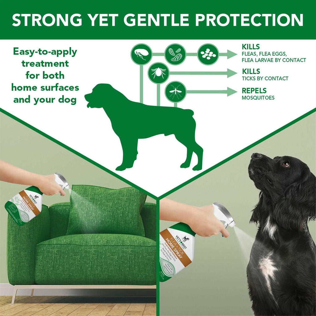 Flea and Tick Home Spray for Pets B76875