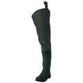 Frogg Toggs Cascades 2-Ply Rubber Bootfoot Cleated Hip Wader, Forest Green, 13