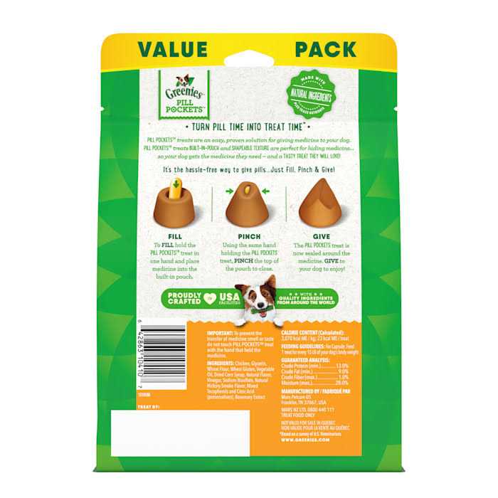 Dog Treats Pill Pockets H527
