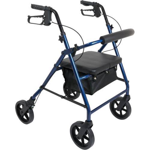 Roscoe Medical, RLA8BL, ProBasics Aluminum Rollator with 8x22 Wheels
