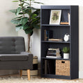 South Shore Axess 4-Shelf Bookcase, Blueberry