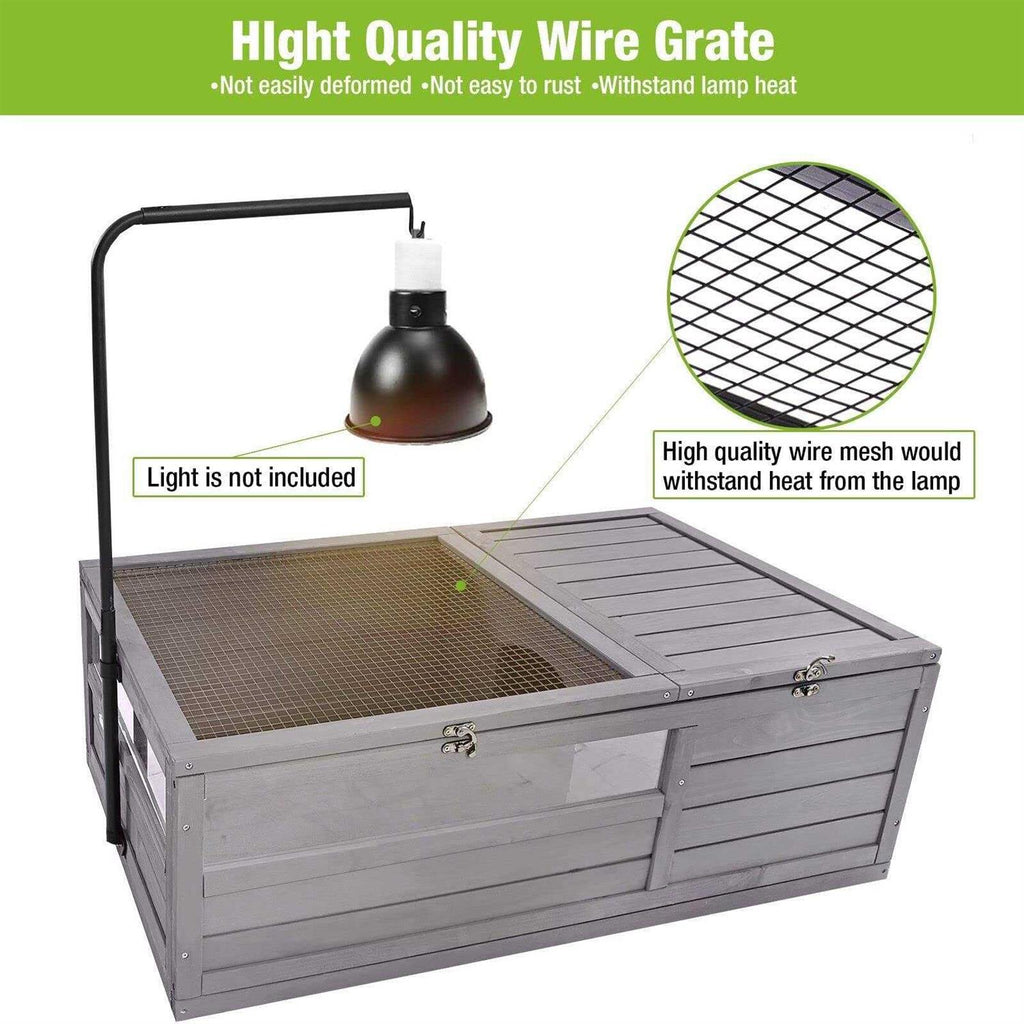 Tortoise Cage Large Habitat with Light Support Frame A50805