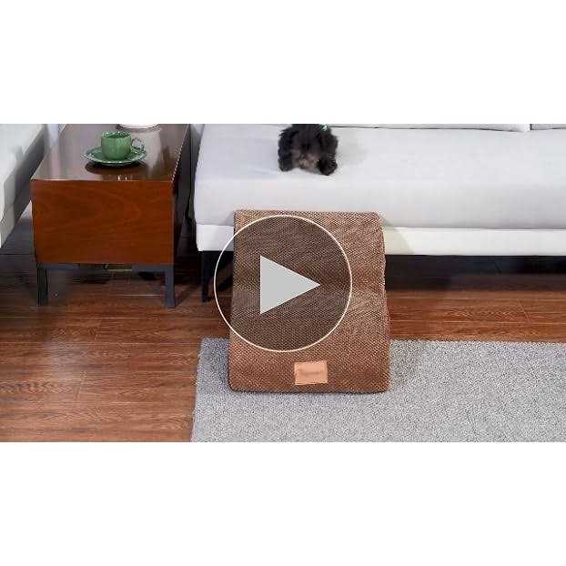 Extended Dog Stairs 2-Step with Waterproof Cover K6955