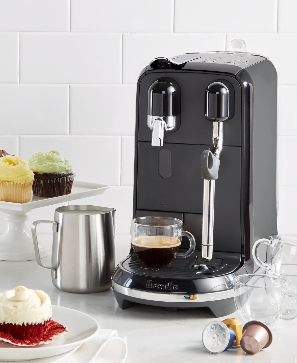 Black Sesame Espresso Machine Y84384