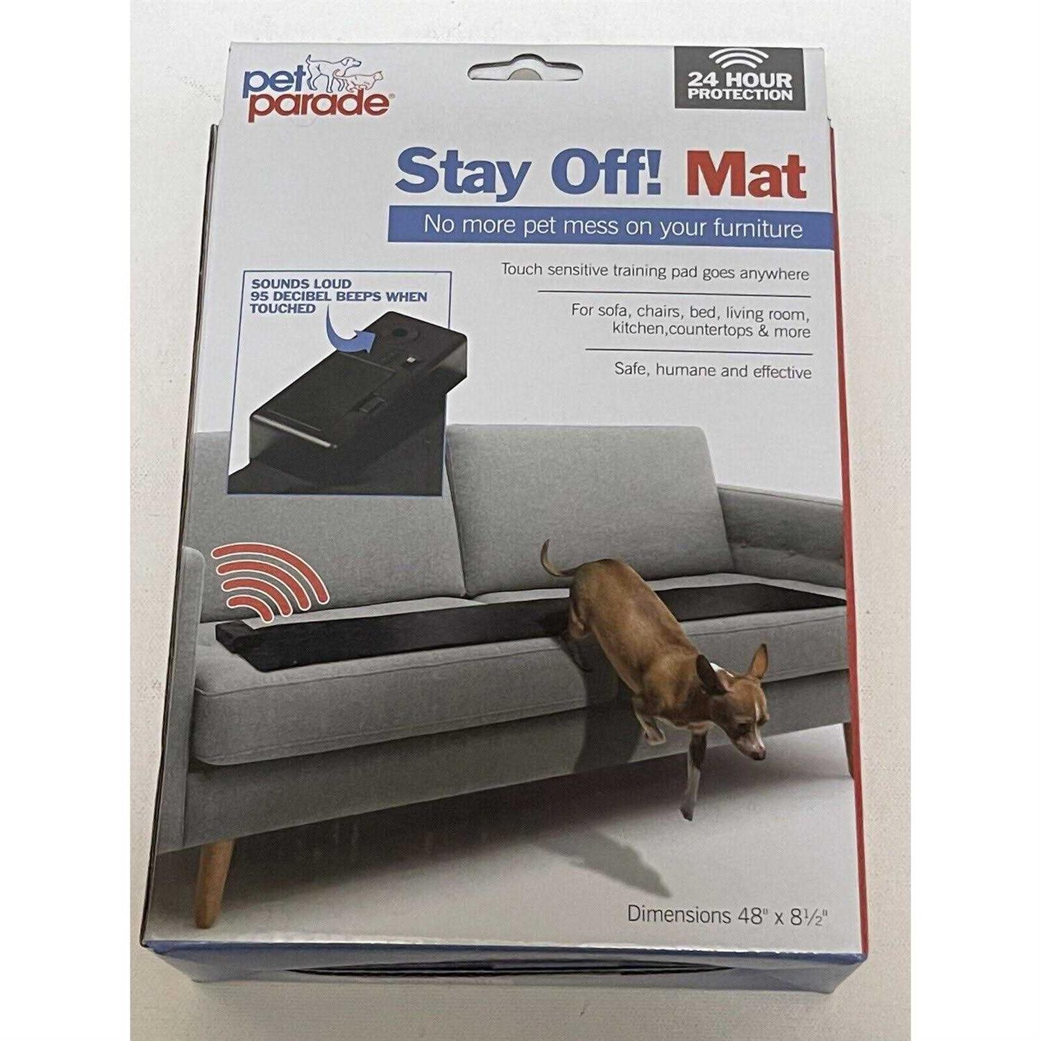 Stay Off! Mat Indoor Pet Training Sonic Repellent for Dogs and Cats Y133233