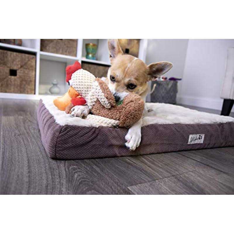 Indestructible Dog Chew Toy with Real Bacon Flavor for Large Dogs D213