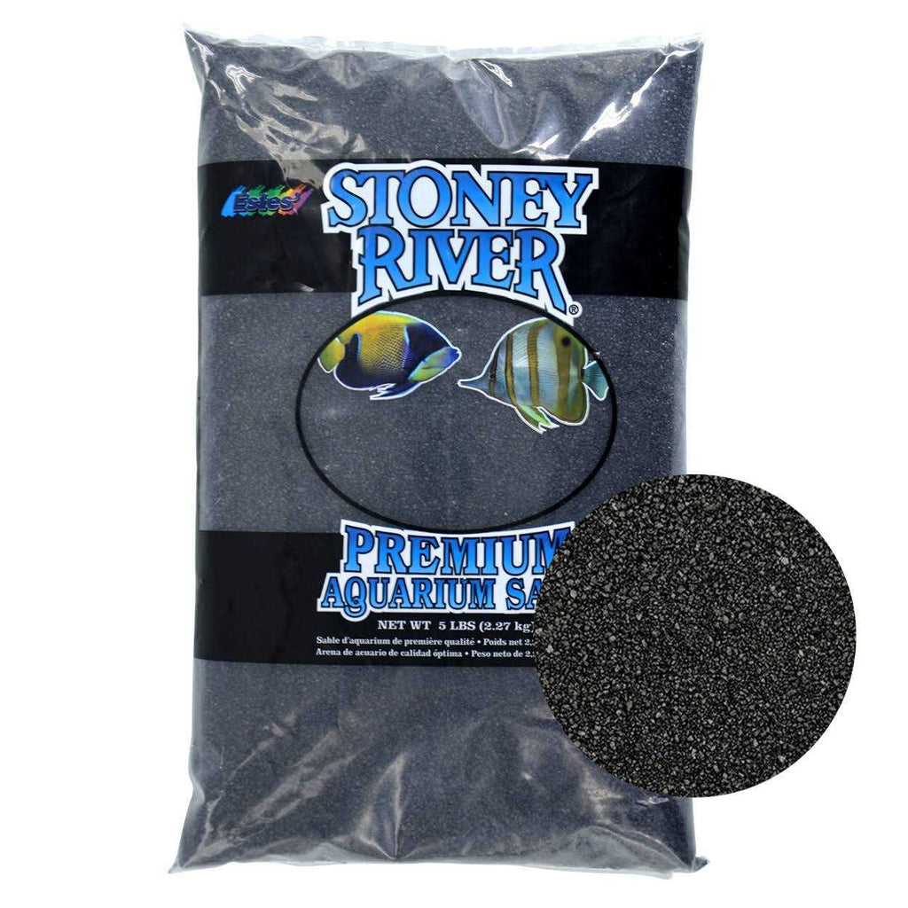 Black Aquatic Sand for Pets G873298