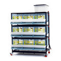 Cimuka Quail Breeding Cage Indoor 3 Layer Stackable Quail Coop - Pet Supplies online store