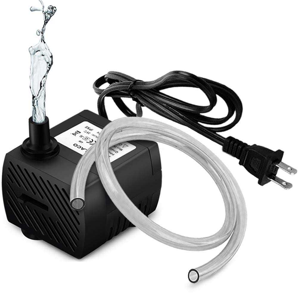 PULACO 95GPH 5W Mini Submersible Water Pump for Aquarium Fish Tank - Pet Supplies online store