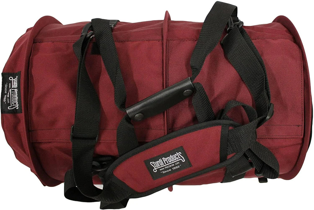 Flexible Height Pet Carrier Large / Bordeaux I177