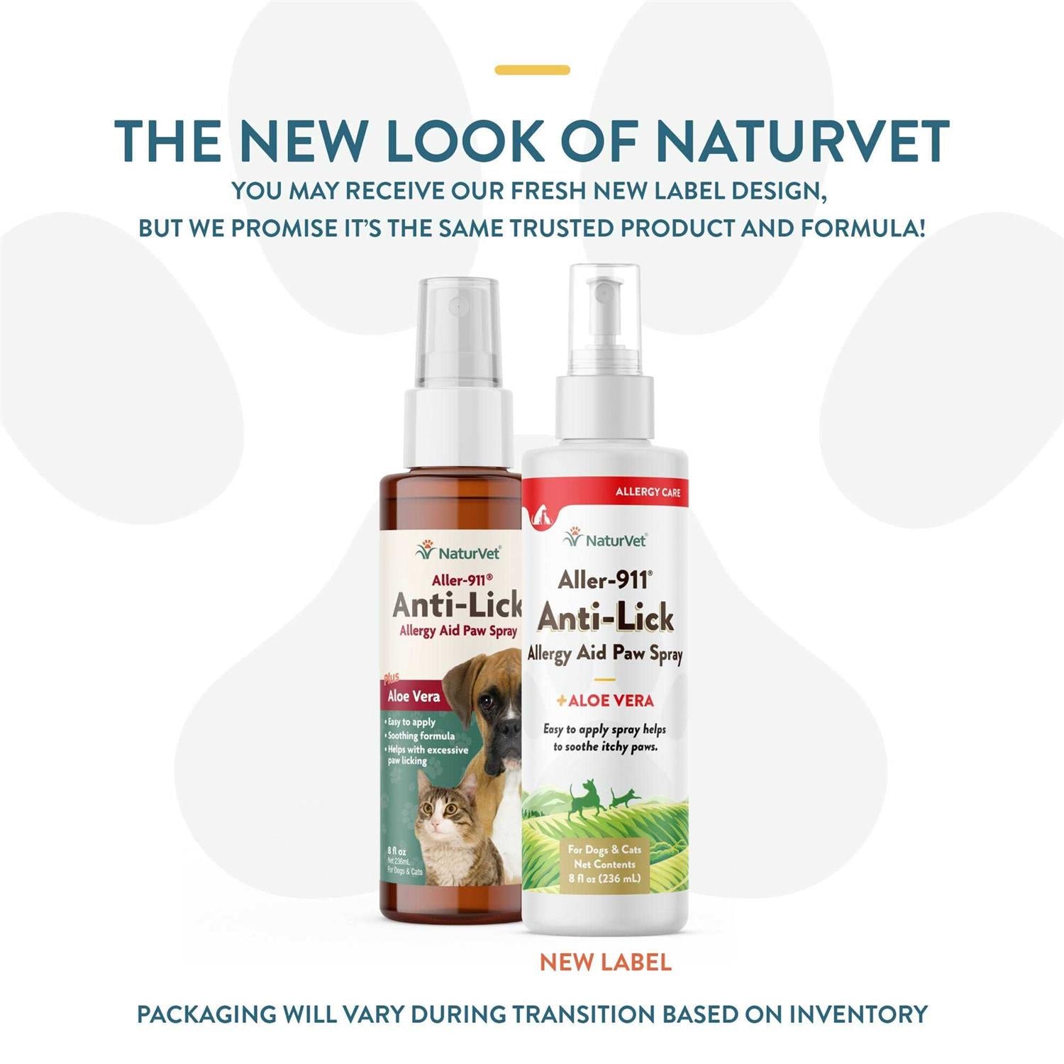 Anti-Lick Paw Spray for Dogs & Cats L81222