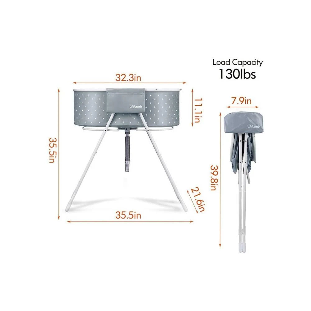 Folding Dog Bath Tub and Wash Station B2615