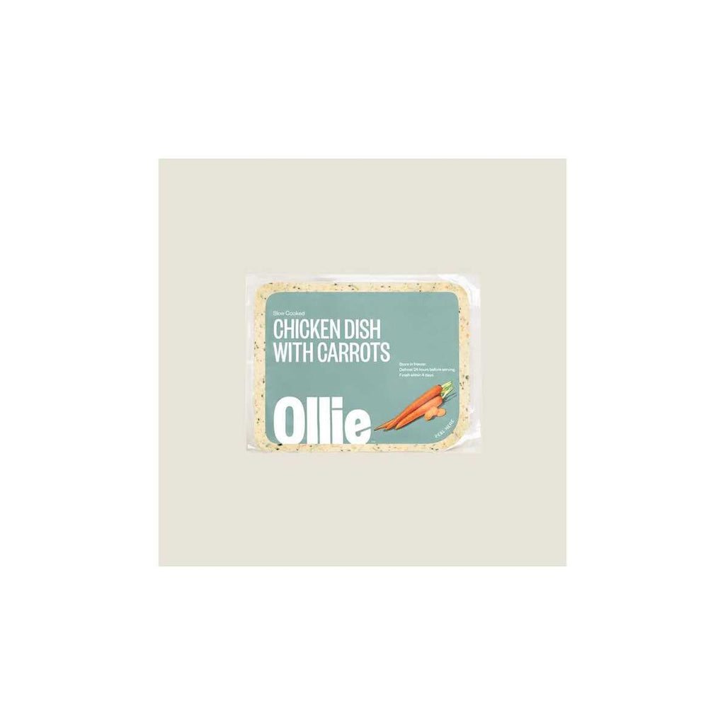 Chicken Dish with Carrots Frozen Dog Food O4270