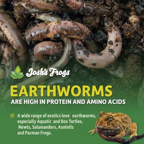 Canadian Nightcrawlers Live Reptile Food, 12 Count H319