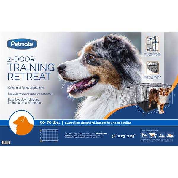 Kennel 2 Door Training Retreat Wire V4532