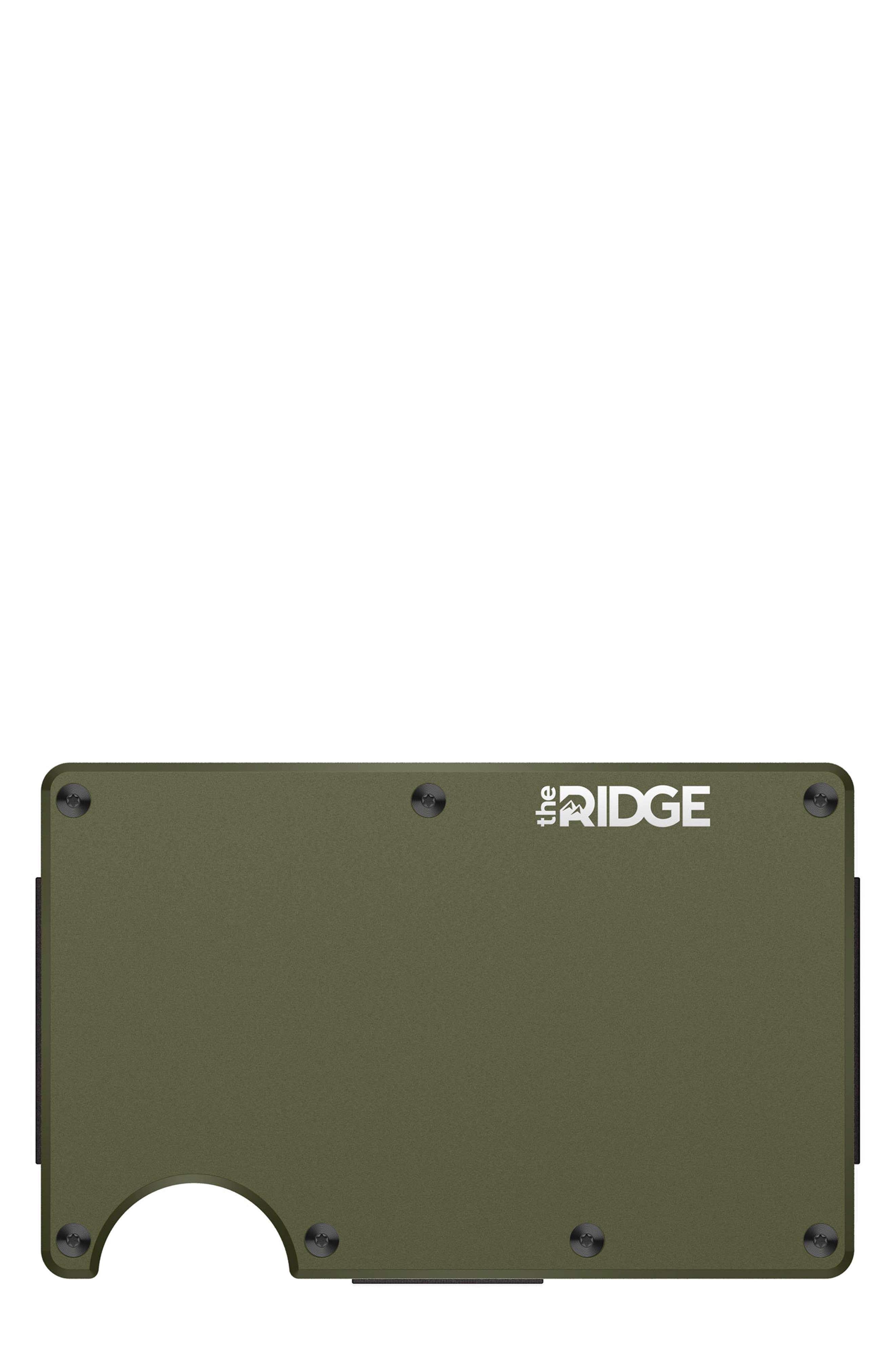 Aluminum Cash Strap Wallet - Matte Olive J912202