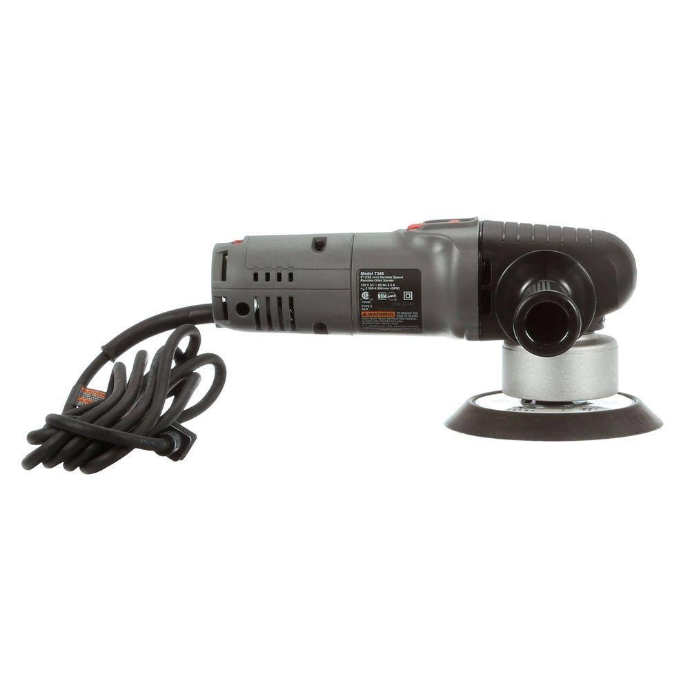 6-Inch Variable Speed Random Orbit Sander with Polishing Pad R20836