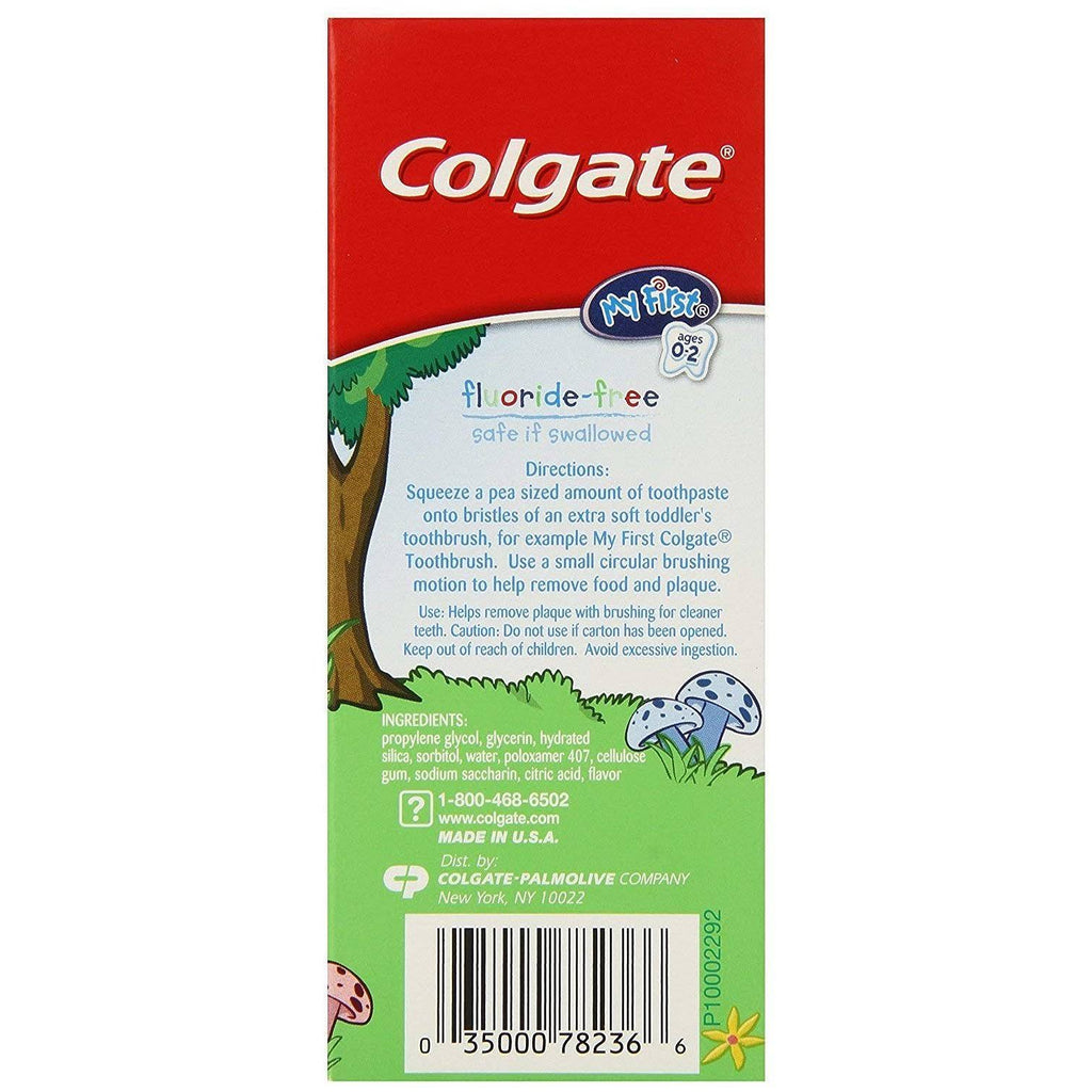 Fluoride Free Baby and Toddler Toothpaste, 1.75 oz (6 Pack) I6469