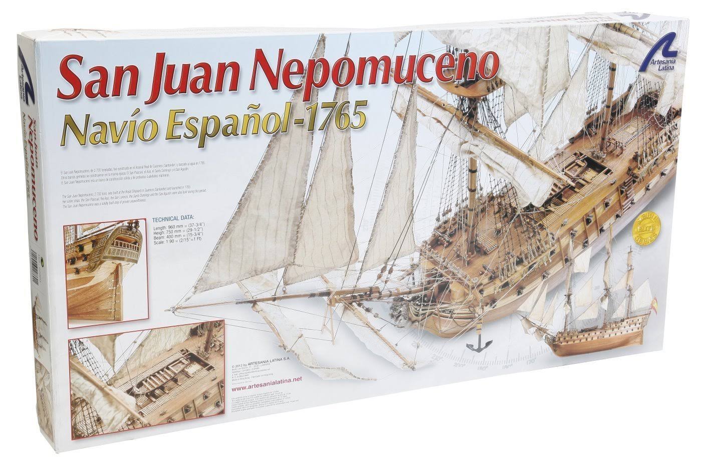 Sj Nepomuceno Model Ship Kit V28348