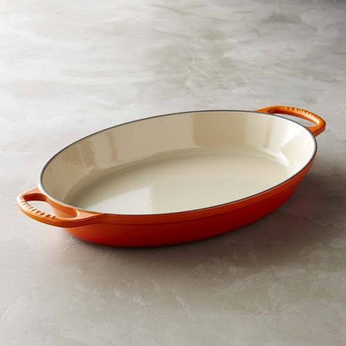Cast Iron Oval Baker 3-Quart J19829