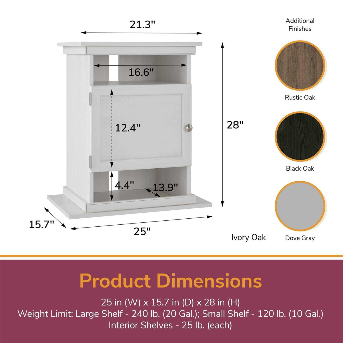 10/20 Gallon Aquarium Stand U709