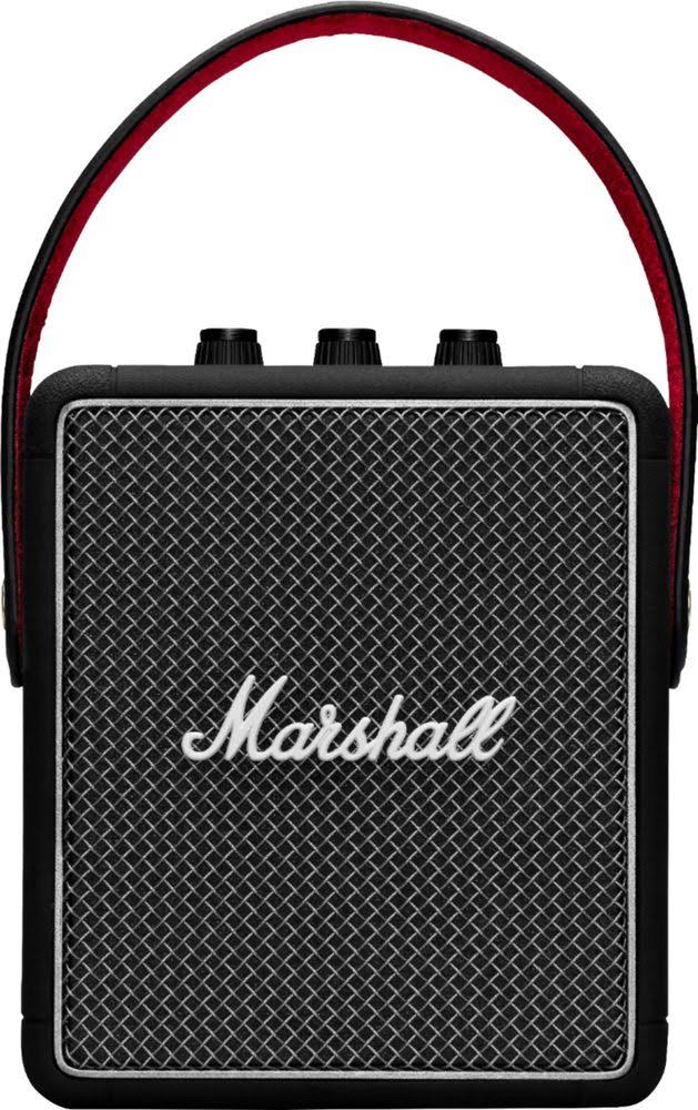 Portable Bluetooth Speaker - Black & Brass Y10751