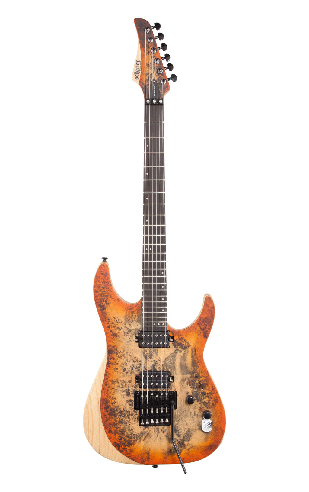 Schecter Reaper-6 FR Electric Guitar (Satin Inferno Burst)