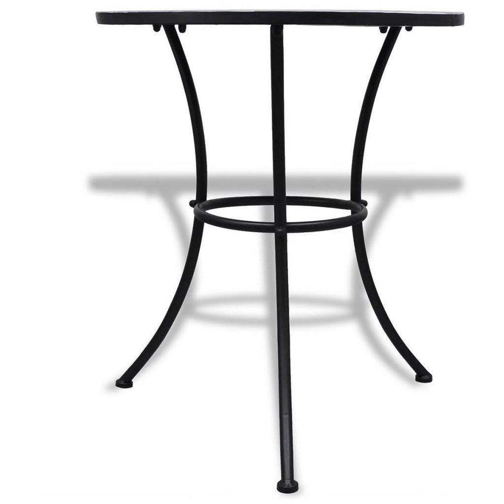 Mosaic Bistro Table Blue and White B9937