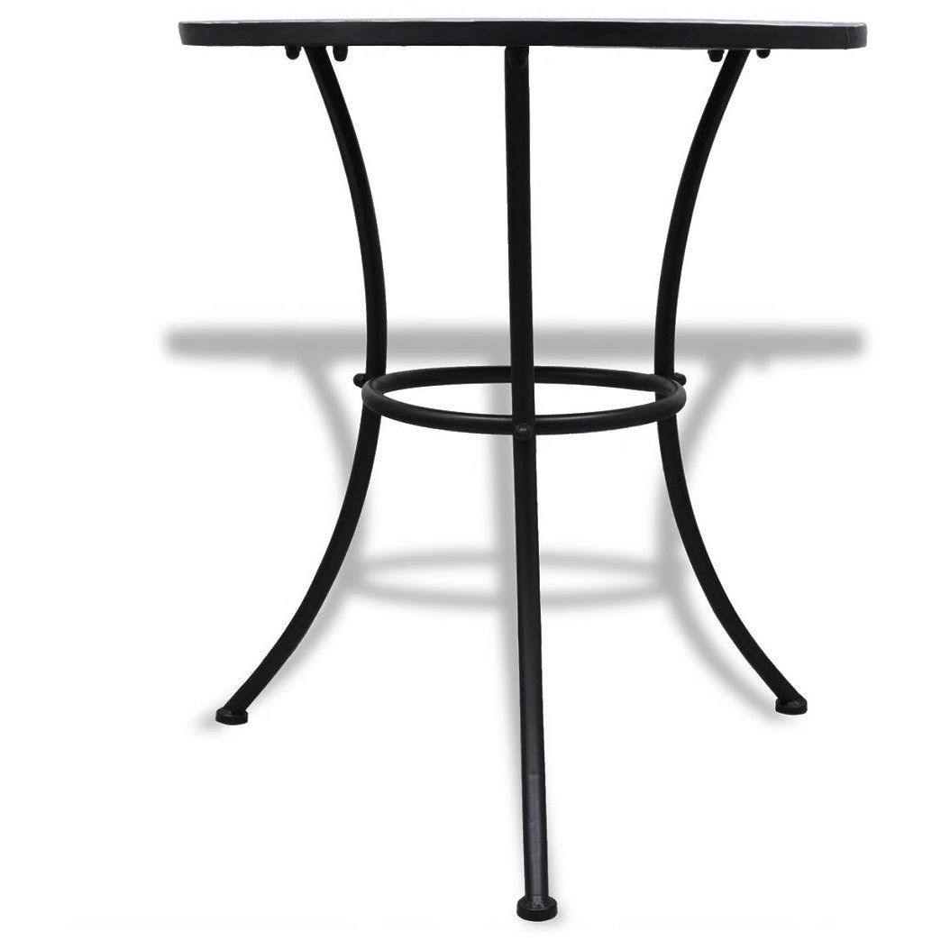 Mosaic Bistro Table Blue and White B9937