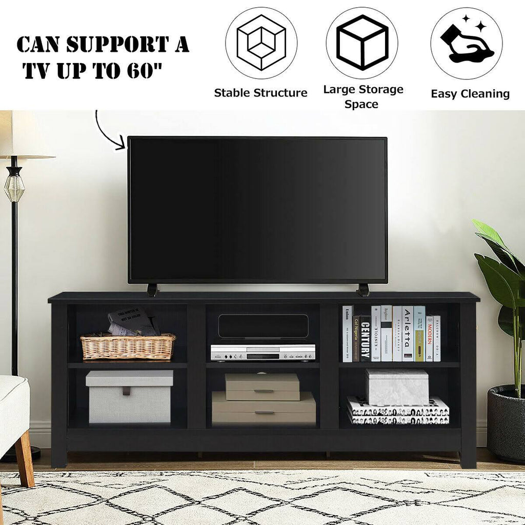 TV Stand Cabinet Black N266