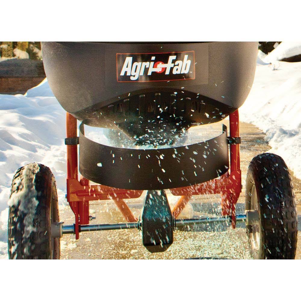 130 lb Push Broadcast Salt Spreader N883459