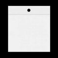 Vacuum Bag with Zipper and Hang Hole, 3 mil, 10 x 16, Clear, 500/Case | StockPKG