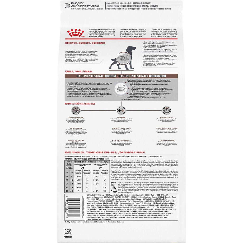 Gastrointestinal Fiber Response Dry Dog Food G8631