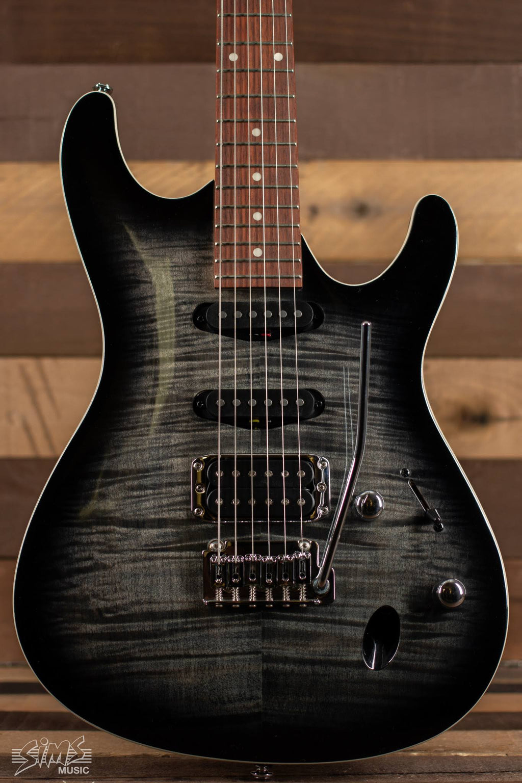 Electric Guitar Transparent Gray Burst S2417