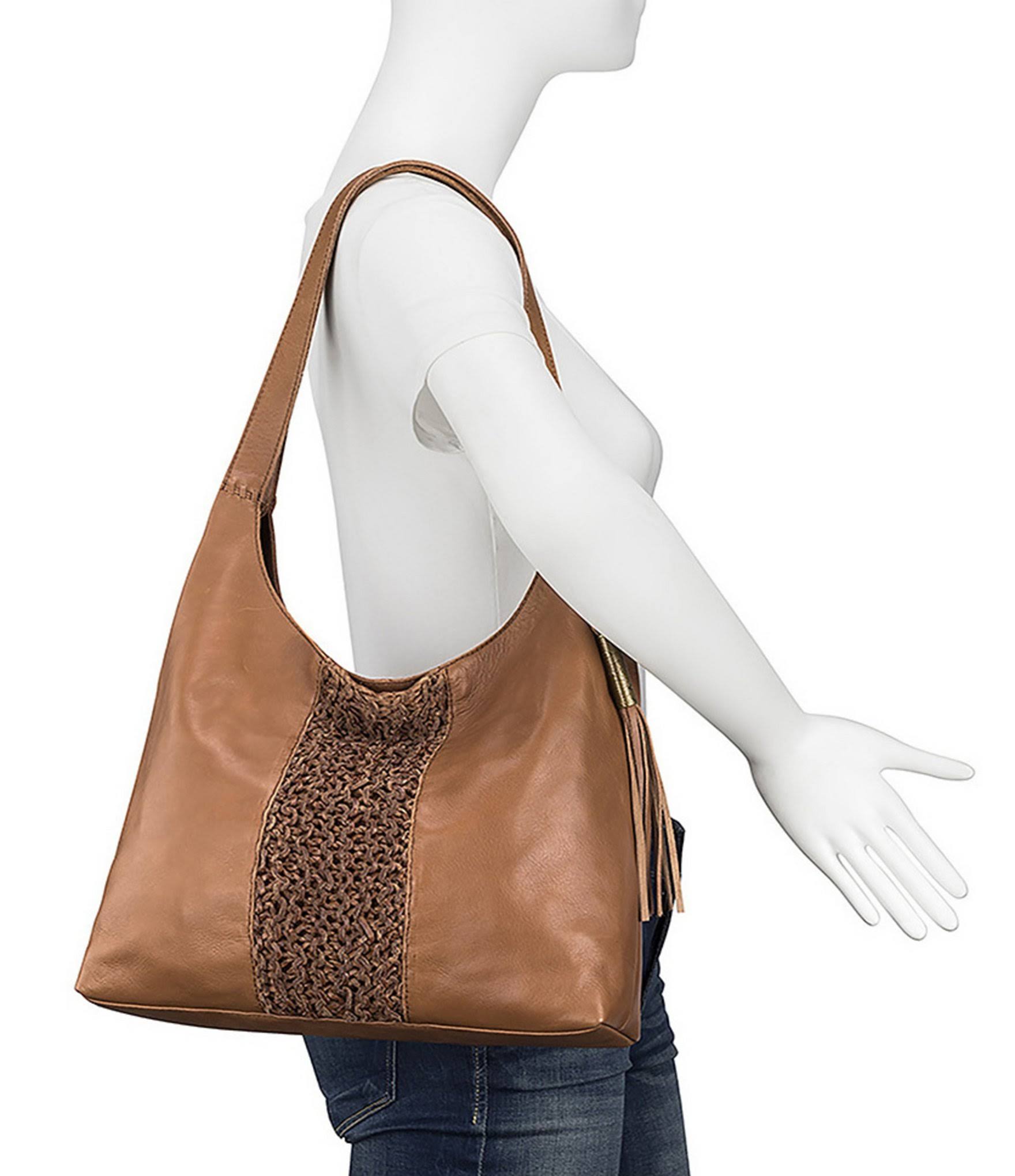 Crochet Hobo Handbag X76776