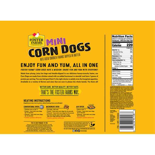 Mini Corn Dogs V765515