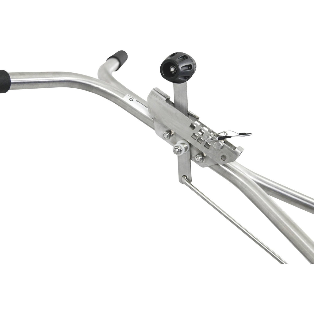 Ice Melt and Salt Spreader with Deflector, 150 lbs. Capacity B340196