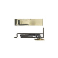 Bommer 7811 7800 Series 3-15/16x22 x 9-1/8x22 Double Action Medium Duty Floor Mount Satin Brass