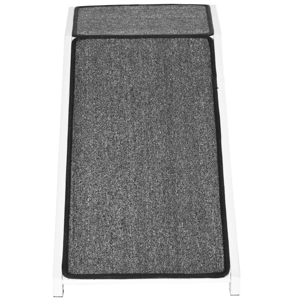 Dog Bed Ramp with Non-Slip Carpet and Top Platform Z730619