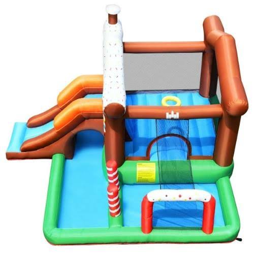 Inflatable Bounce House with Slide and Climber P674