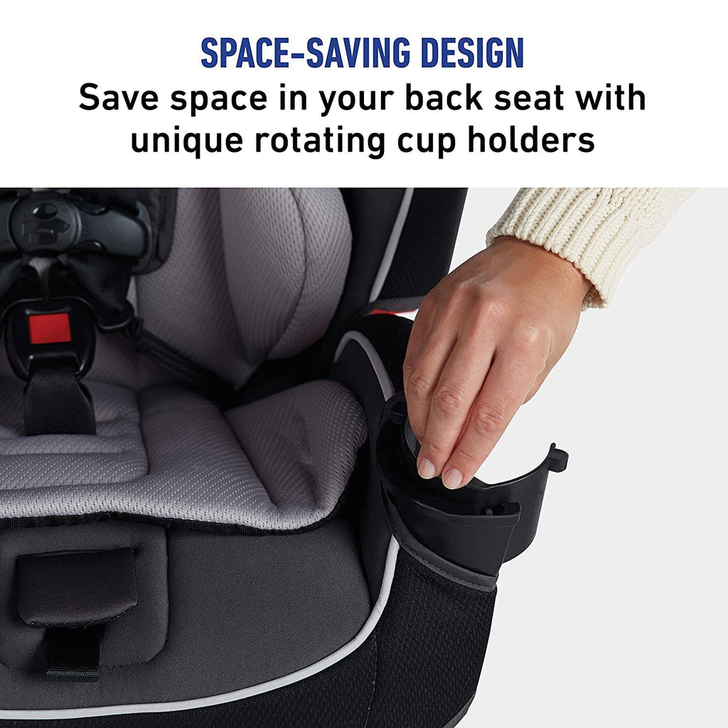 3 in 1 Car Seat, Slim & Comfy Design Saves Space K54208